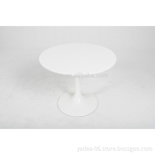 Modern dining room furniture Eero Saarinen table round marble top
